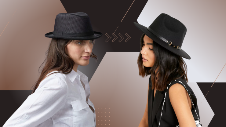 Fedora Hat vs Trilby Hat
